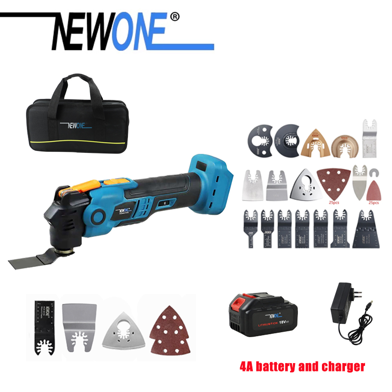 Oscillating Multi Tool - Беспроводной многофункциональный инструмент Newone с быстросъемным