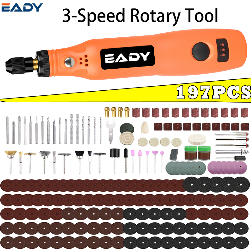 Power Tools Total - Беспроводной роторный инструмент с USB-питанием –