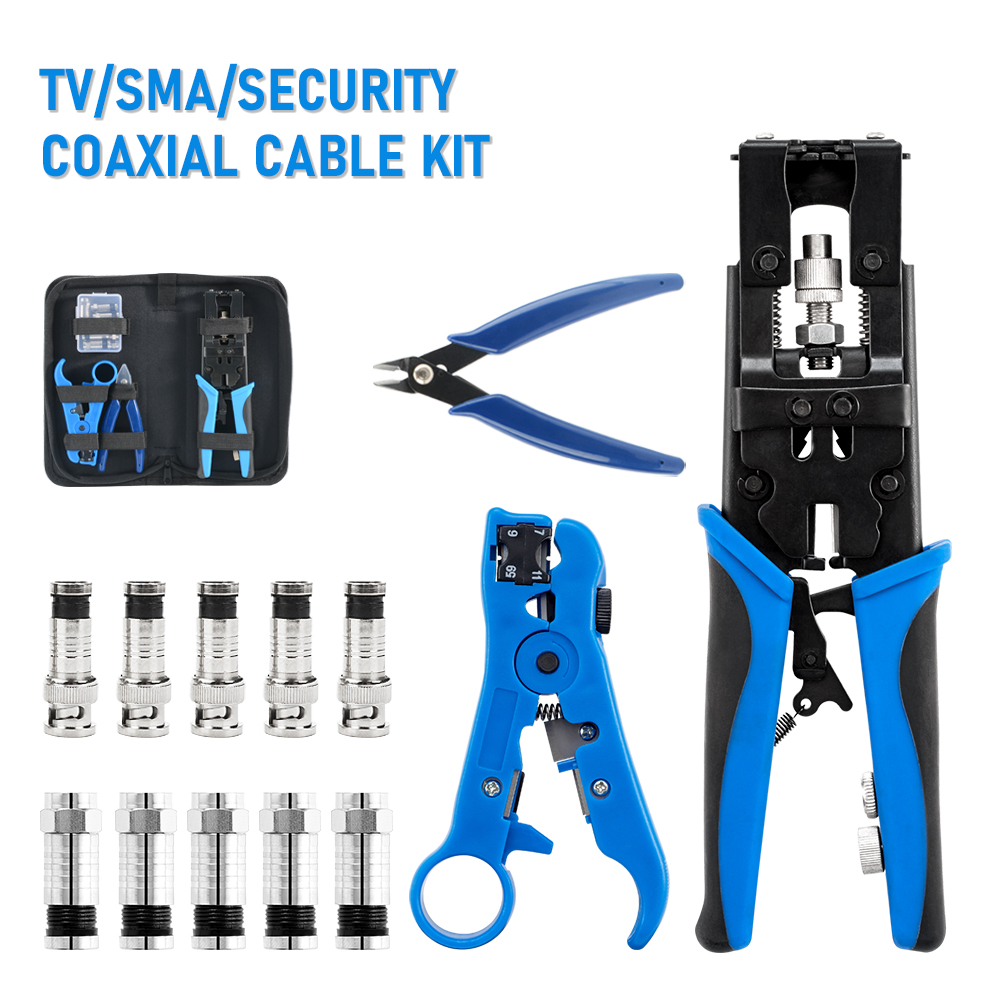 Power Tools America - Набор инструментов для установки камеры видеонаблюдения,