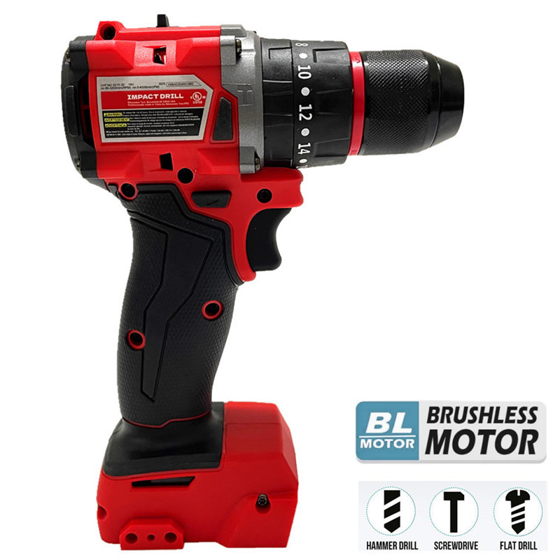 Power Tools Hammer - Для аккумуляторной ударной дрели Milwaukee 18В/20В,