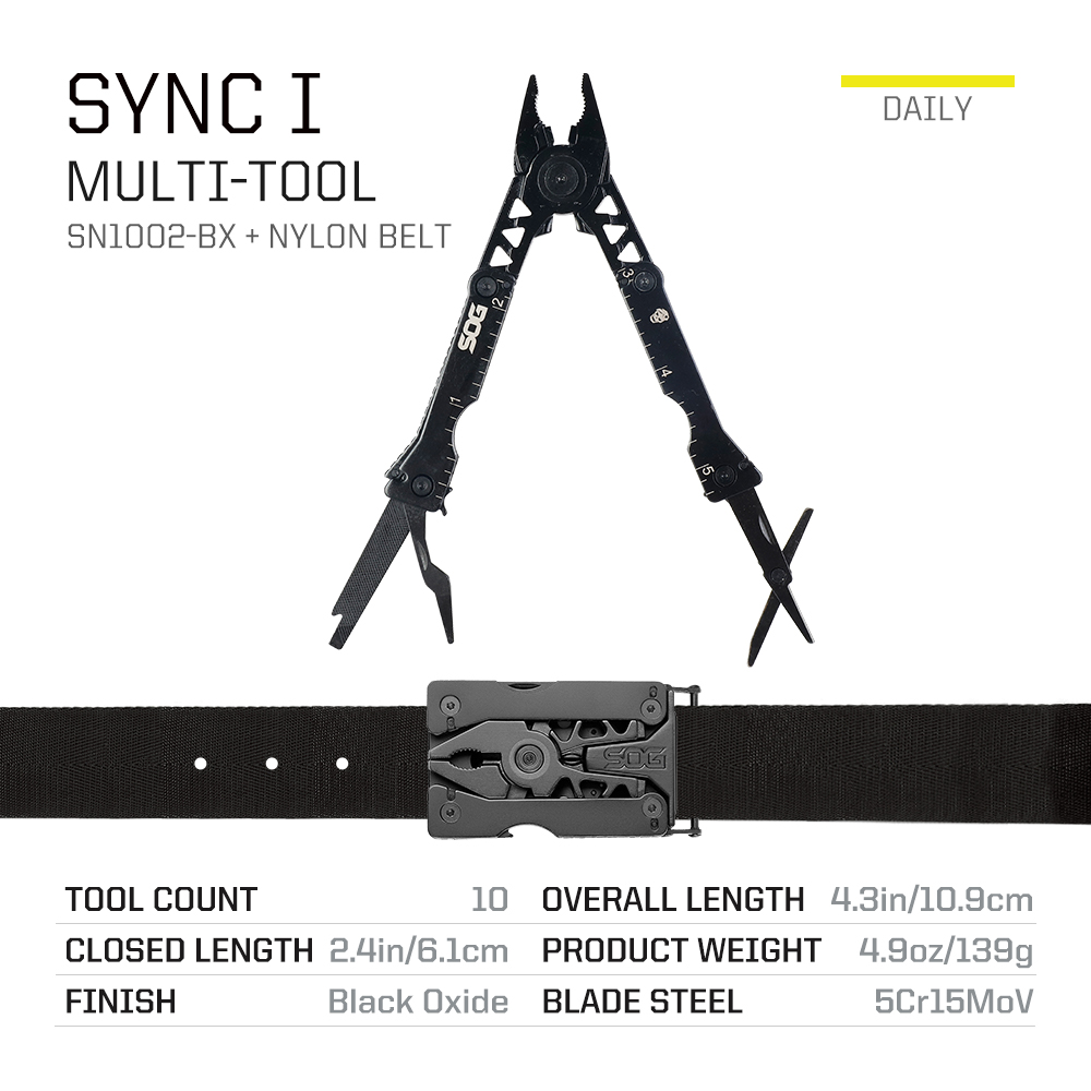 SOG Sync I Traveler Многофункц – обзор и цена Power Tools America