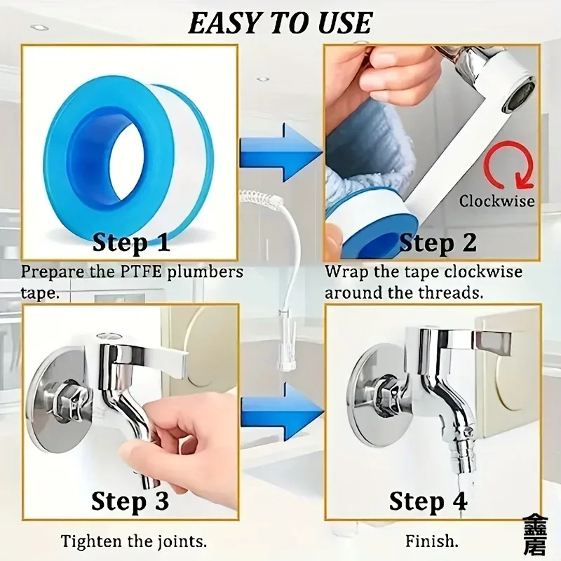 10 шт. уплотнительная лента, р – обзор и цена Power Tools Plumbing