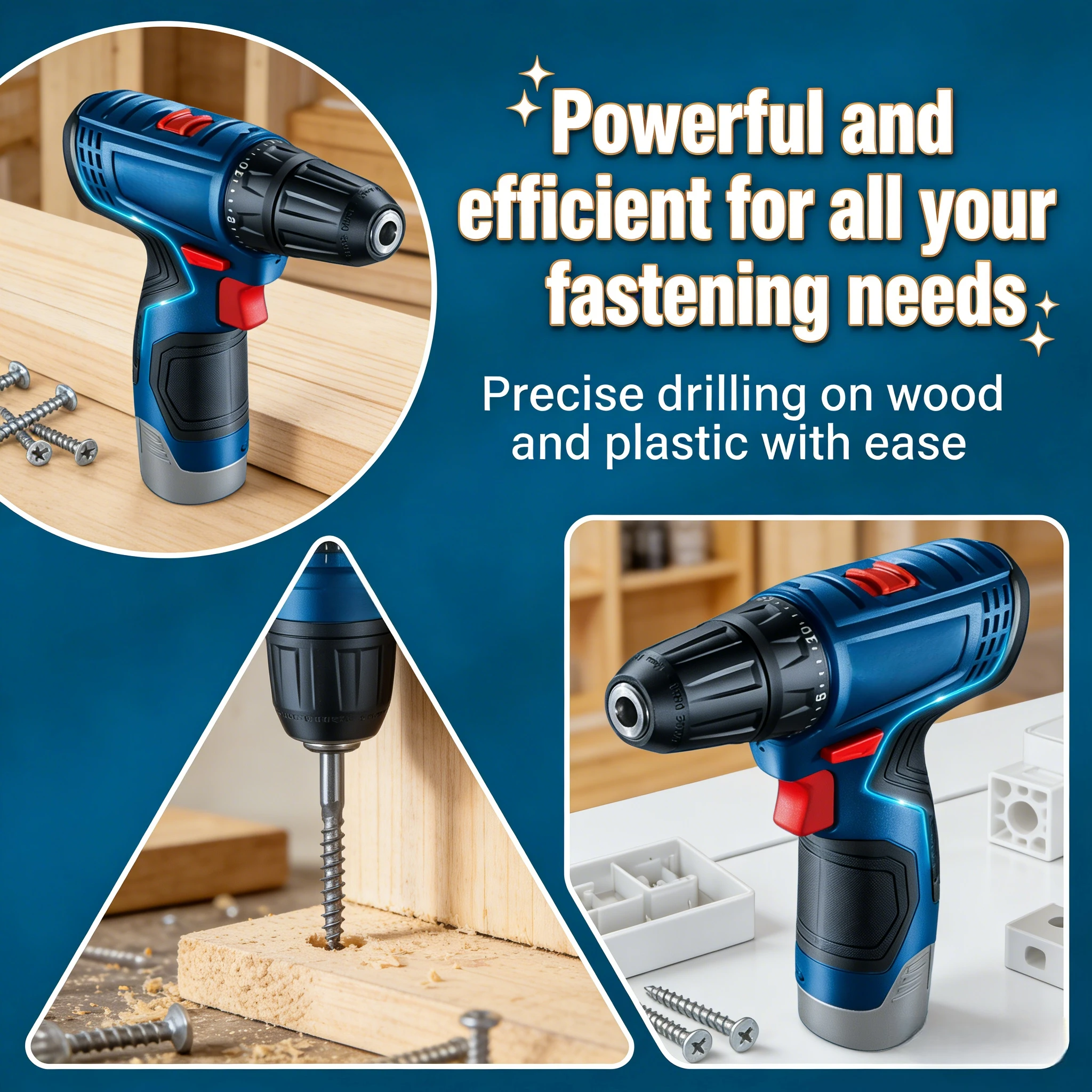Аккумуляторная дрель-шуруповер – обзор и цена Power Tools Total