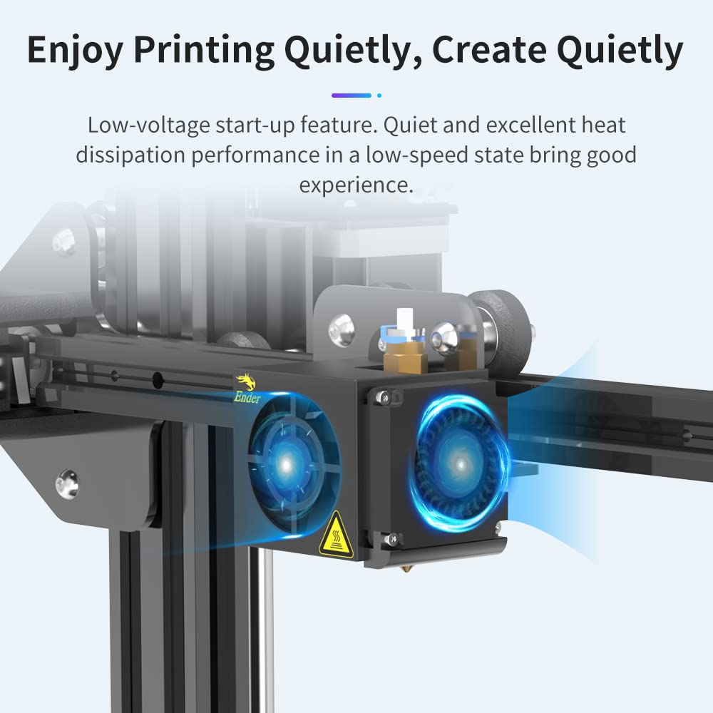 Оригинальный комплект вентилят – обзор и цена Creality Printer Ender 3 V3